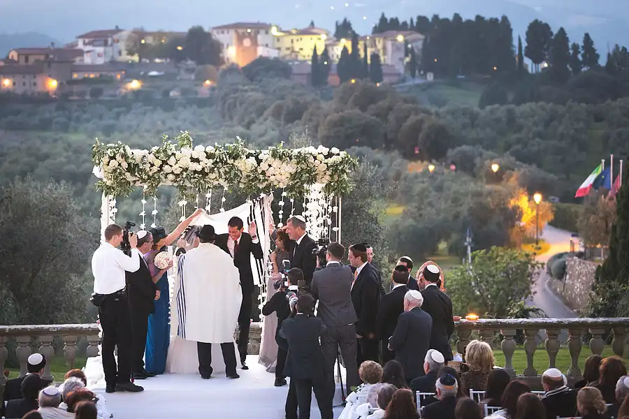 Anouck and Gregory Jewish Wedding in Tuscany